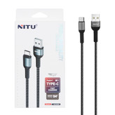 کابل شارژ فست Type-C برند Nitu مدل NC330 مشکی