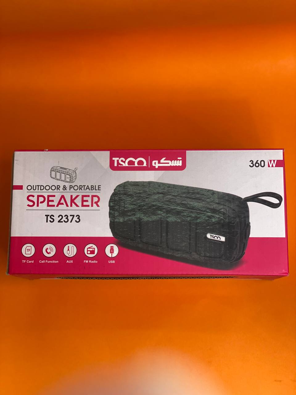 اسپیکر بلوتوثی قابل‌حمل TSCO مدل  ts 2373