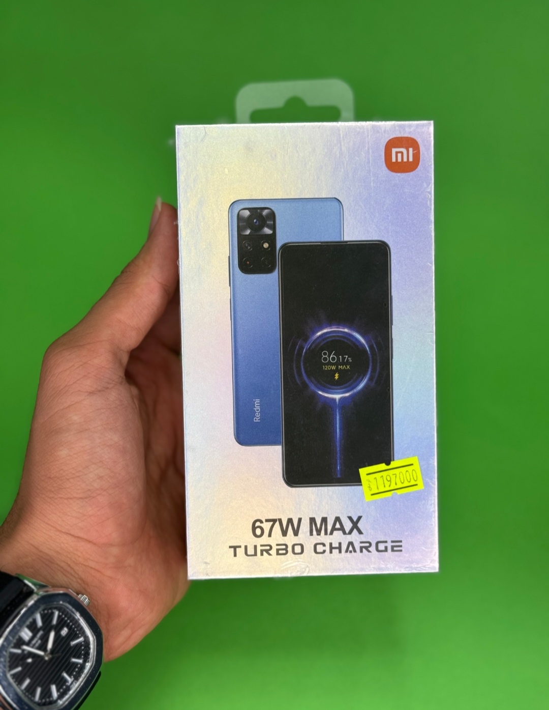 شارژر 67 وات شیائومی سرجعبه اصلی به همراه کابل