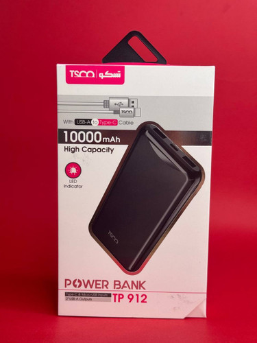پاوربانک TSCO مدل TP912 ظرفیت 10000mAh
