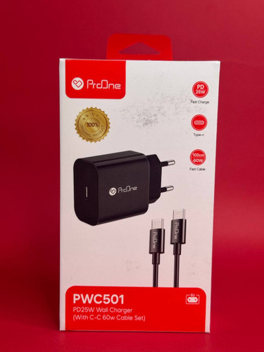شارژر 25w ProOne مدل PWC501