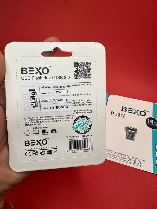 فلش Bexo مدل B-318 ظرفیت 16GB